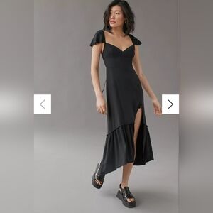 Urban Outfitters siren strappy back midi dress size XS